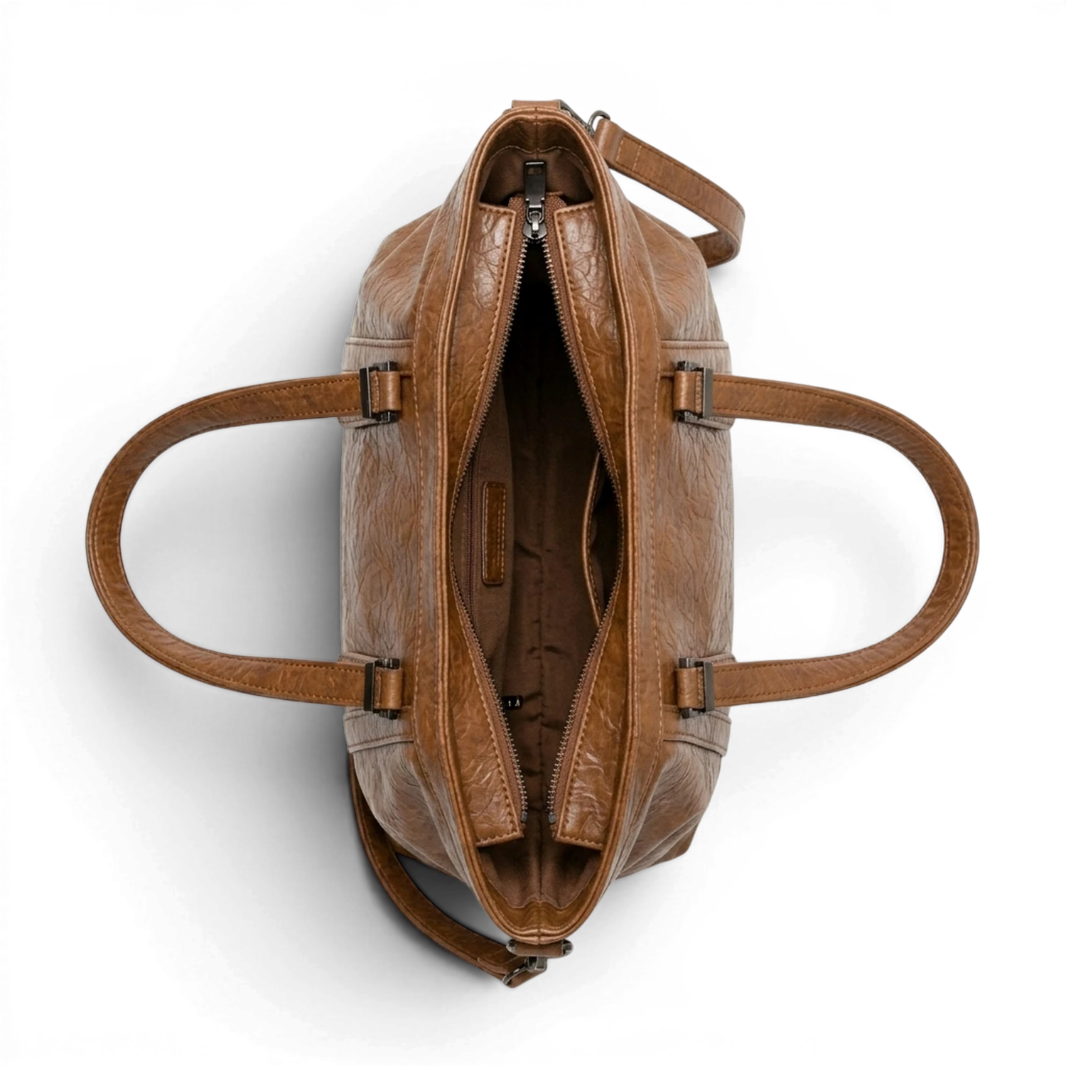 Grand sac à main de cours XXL souple à bandoulière – Anouk