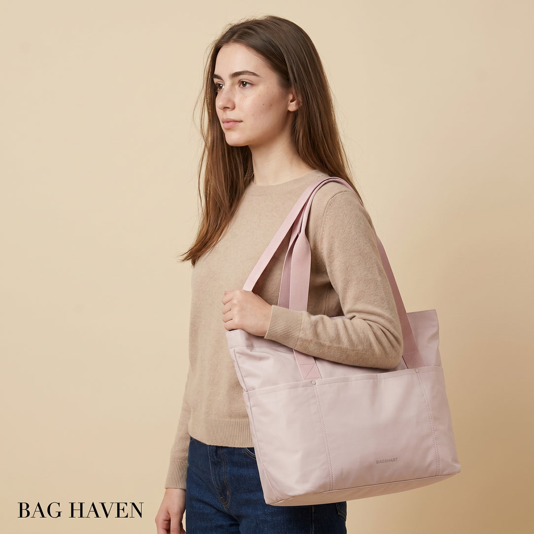 Large fabric tote bag - Foldable