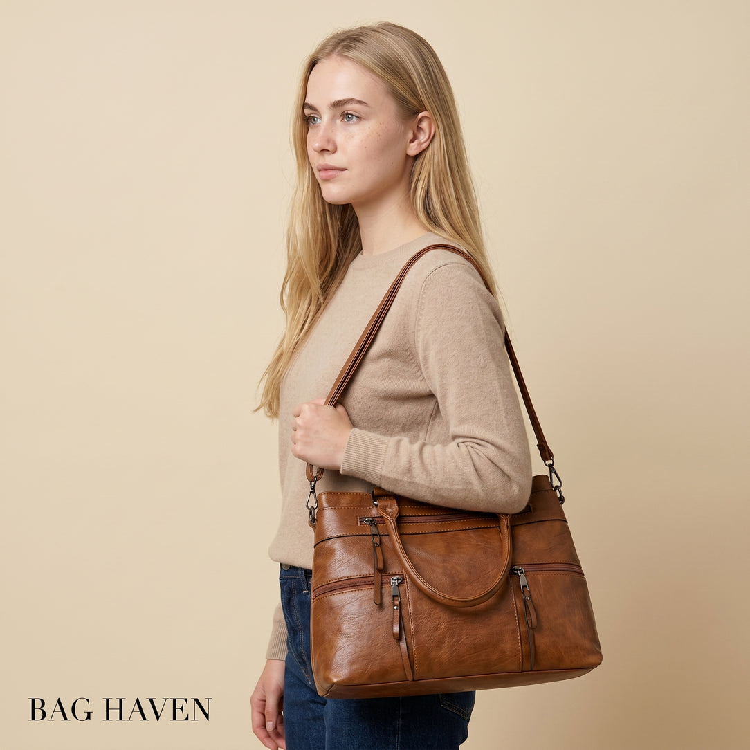 Sac à main de cours satiné - Vander