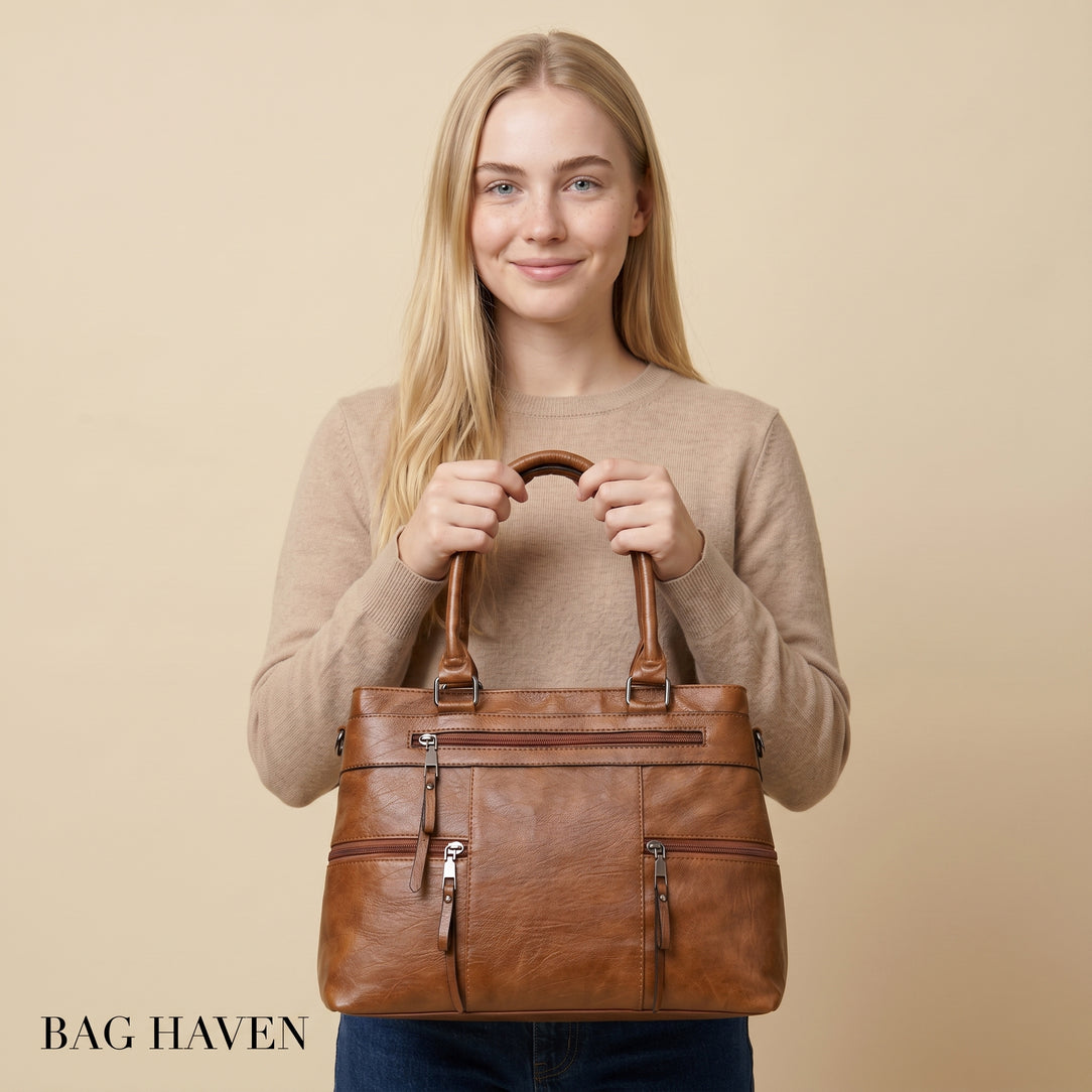 Sac à main de cours satiné - Vander