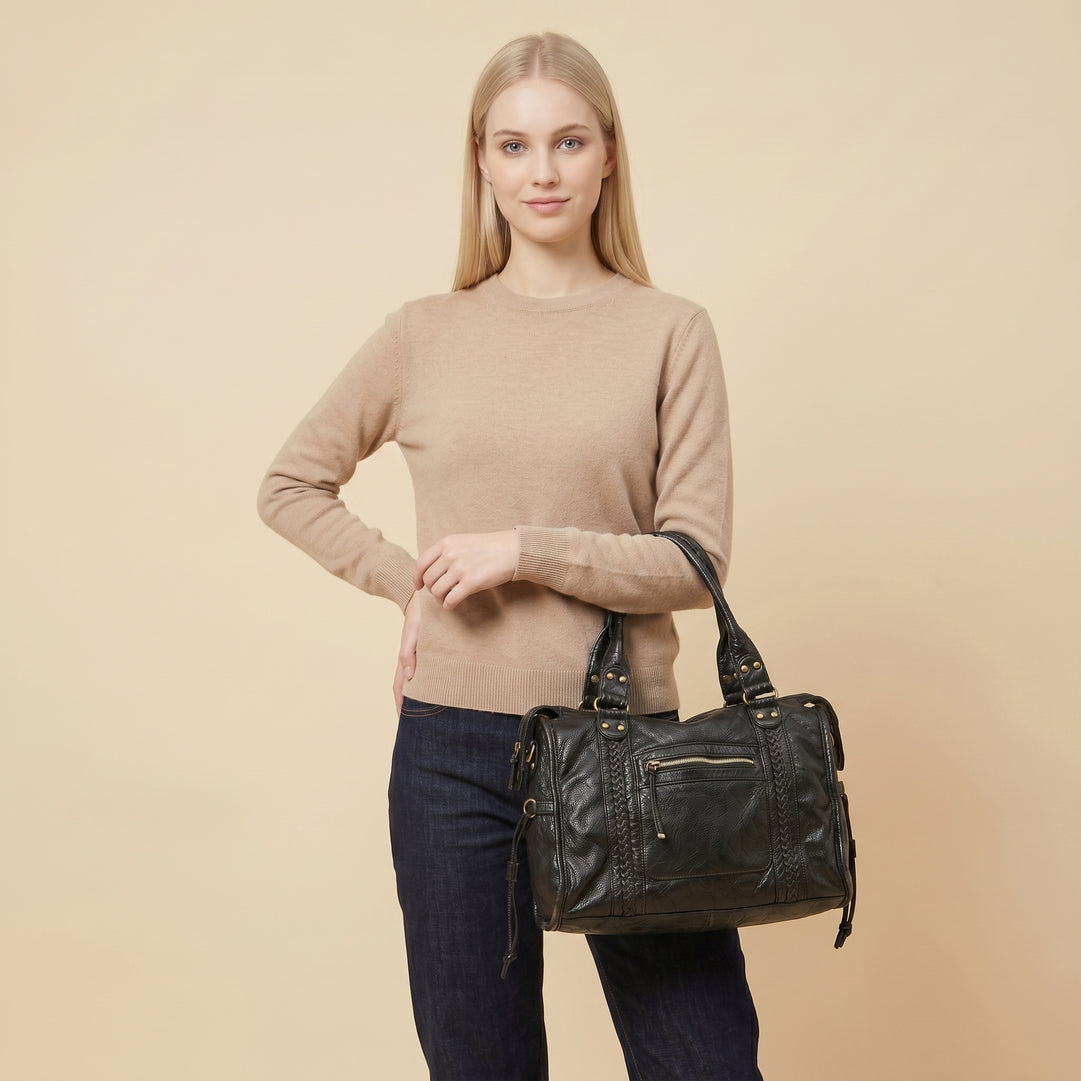 Vintage leather bag - Klassi