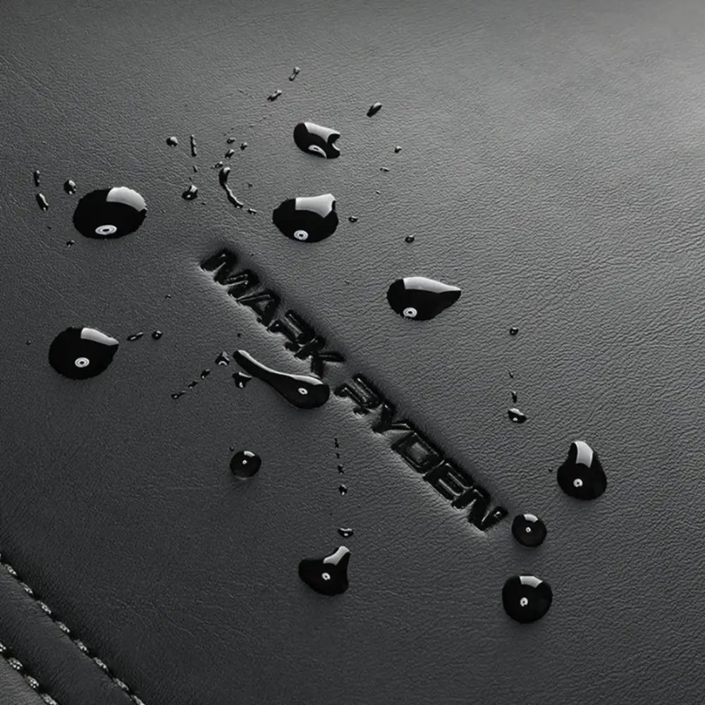 Matériau noir résistant à l’eau pour cartable femme chic Parisian Ryden