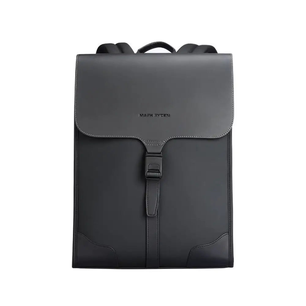 Sac à dos femme chic noir avec rabat pour le cartable femme chic Parisian Ryden