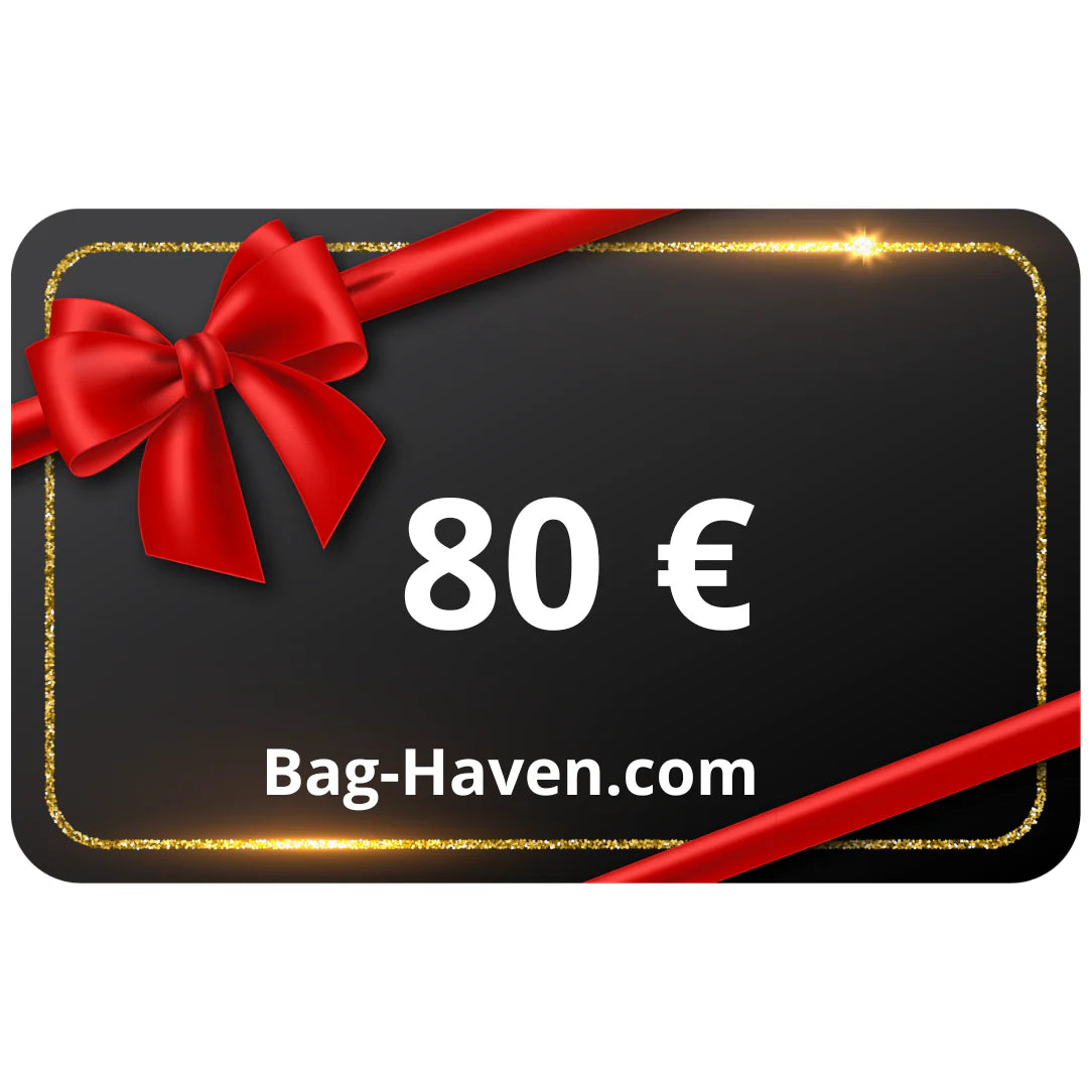 Carte cadeau E-CARTE CADEAU avec un ruban rouge, parfait pour offrir un cadeau