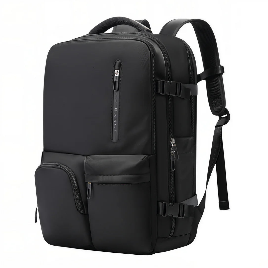 Sac à dos de voyage noir pour femmes avec ordinateur, Grand sac à dos Neyrox II