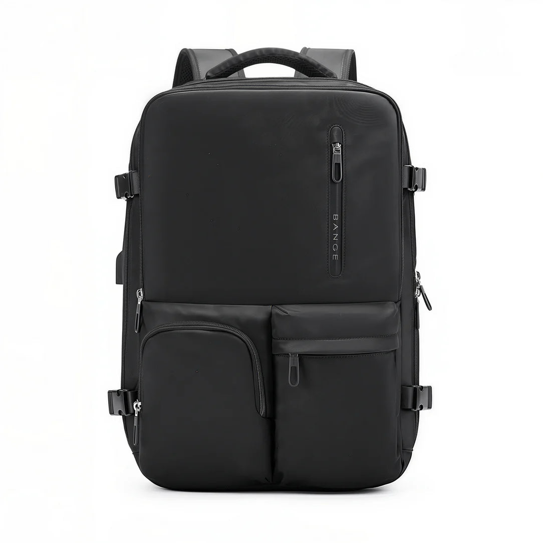 Sac à dos femme Neyrox II en noir avec plusieurs poches pour ordinateur