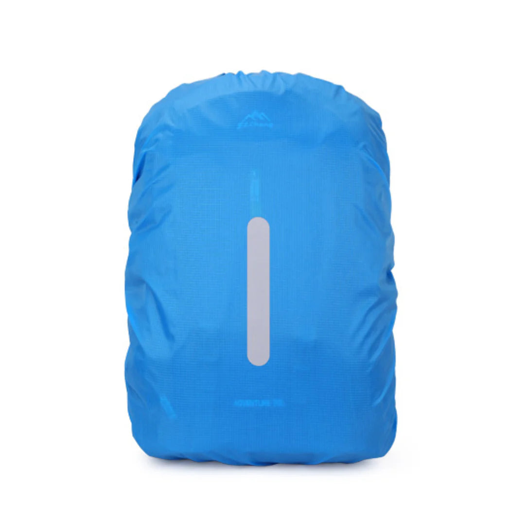 Housse anti-pluie sac à dos 20-100L, protection impermeable pour sac à dos bleu
