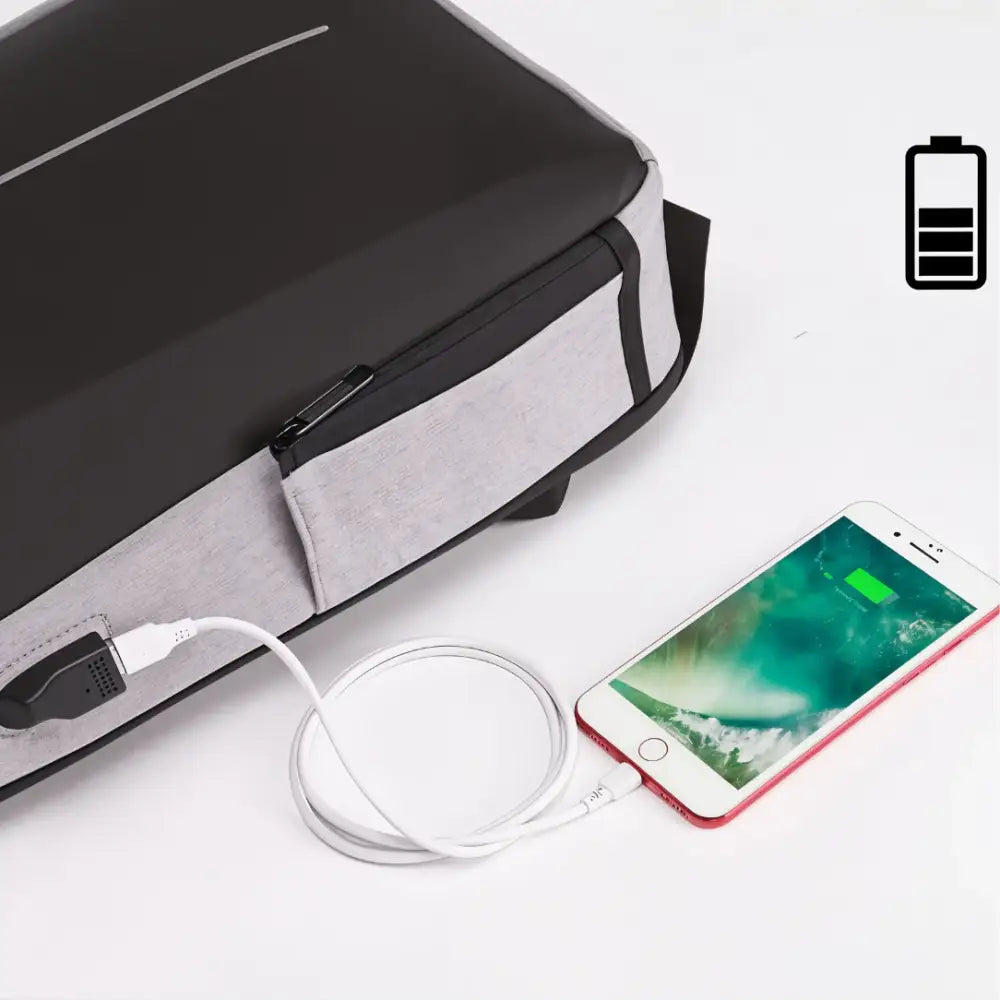 Anti-theft backpack Petit sac à dos antivol Lite S avec cadenas TSA et ouverture à 180°