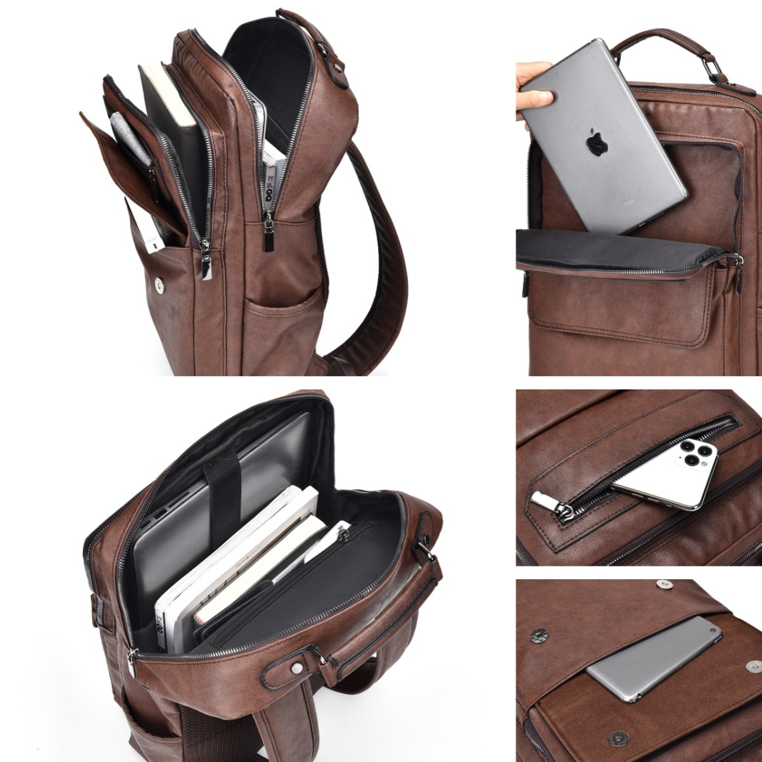 Petit sac à dos cuir homme - jeeppack i