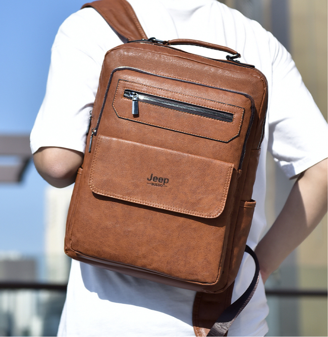 Petit sac à dos cuir homme - jeeppack i