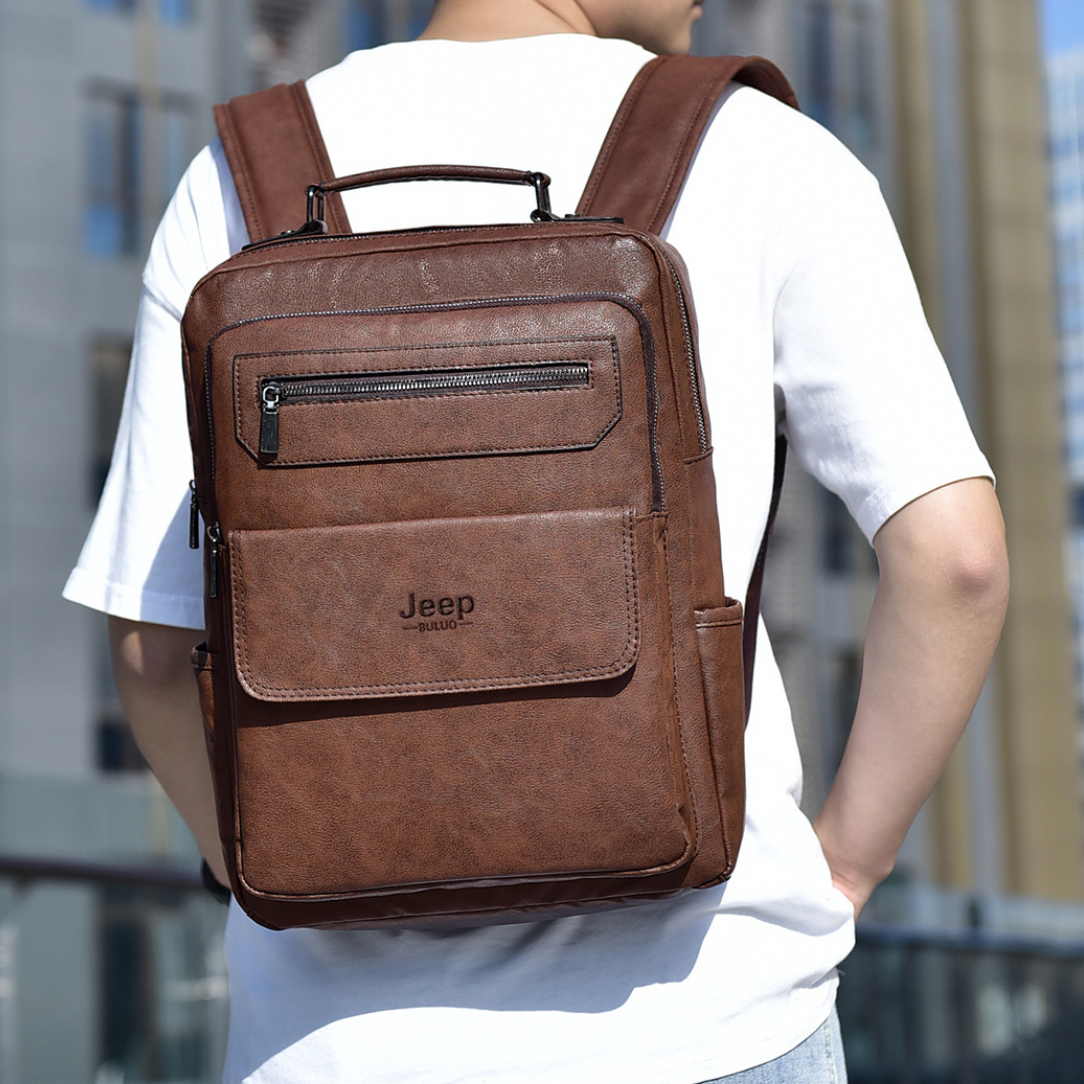 Petit sac à dos cuir homme - jeeppack i
