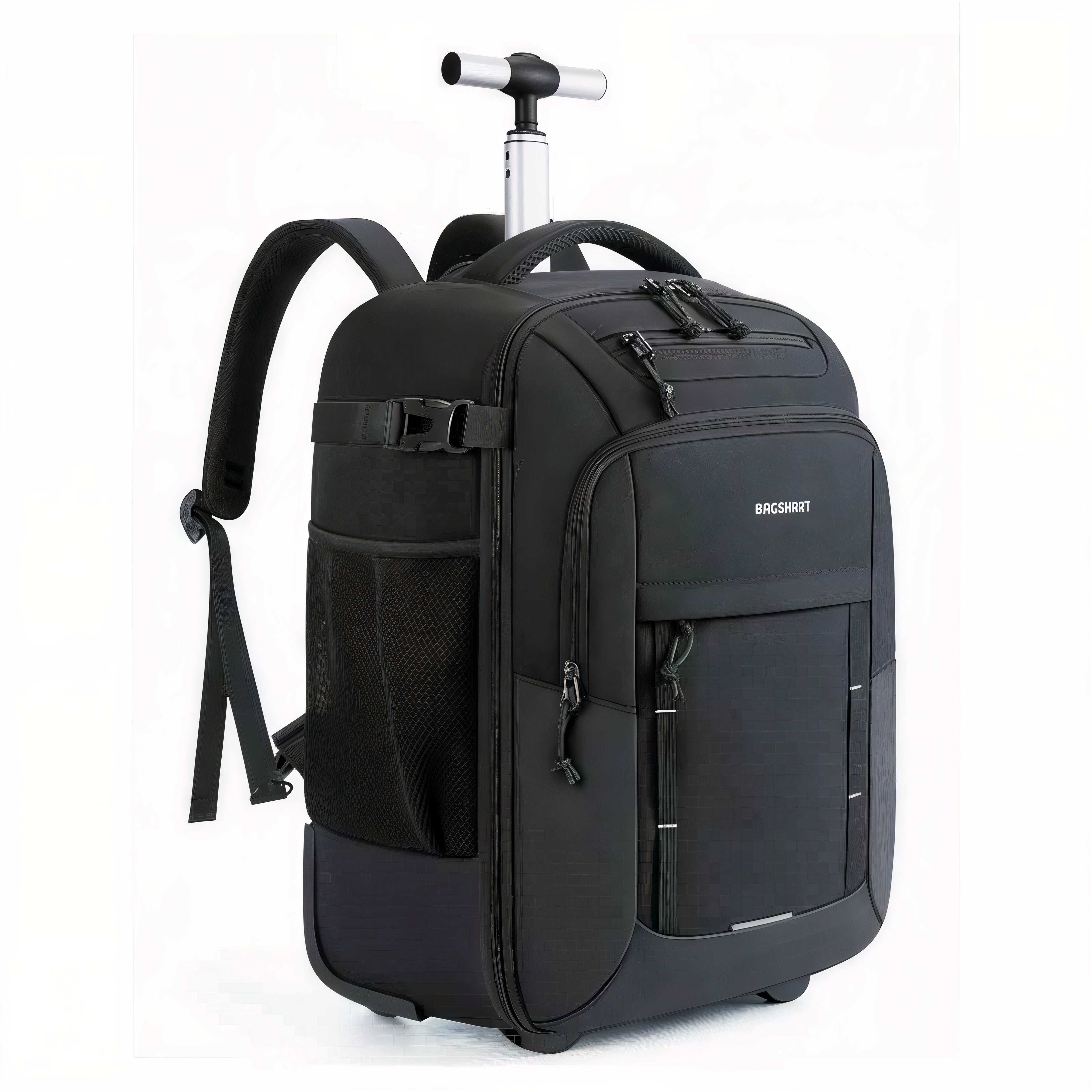 Sac à dos à roulettes voyage AxiRoad avec poignée télescopique élégante