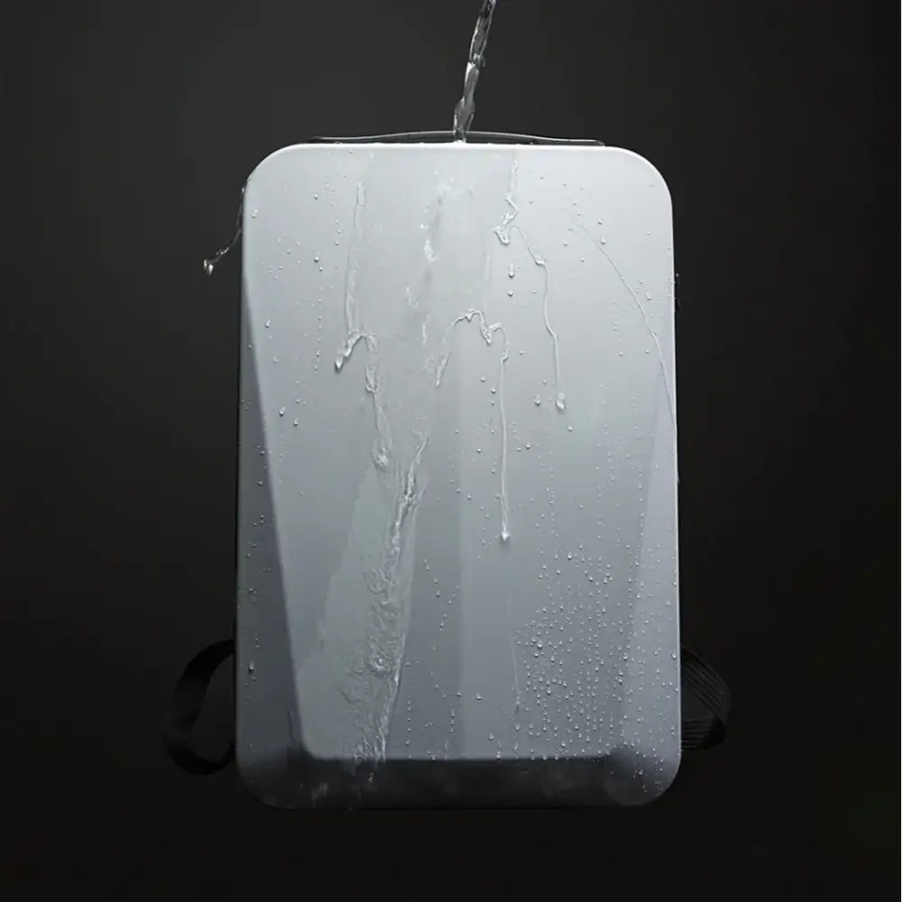 Sac à dos antivol Ultra-Plat SlimGuard waterproof gris avec cadenas TSA intégré et tsa