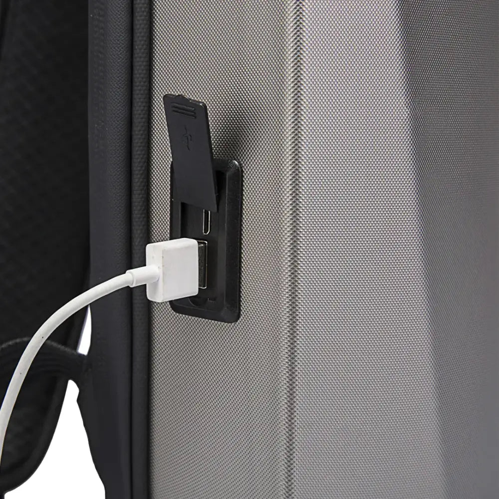 Sac à dos antivol Ultra-Plat SlimGuard avec cadenas TSA intégré et port USB de chargement