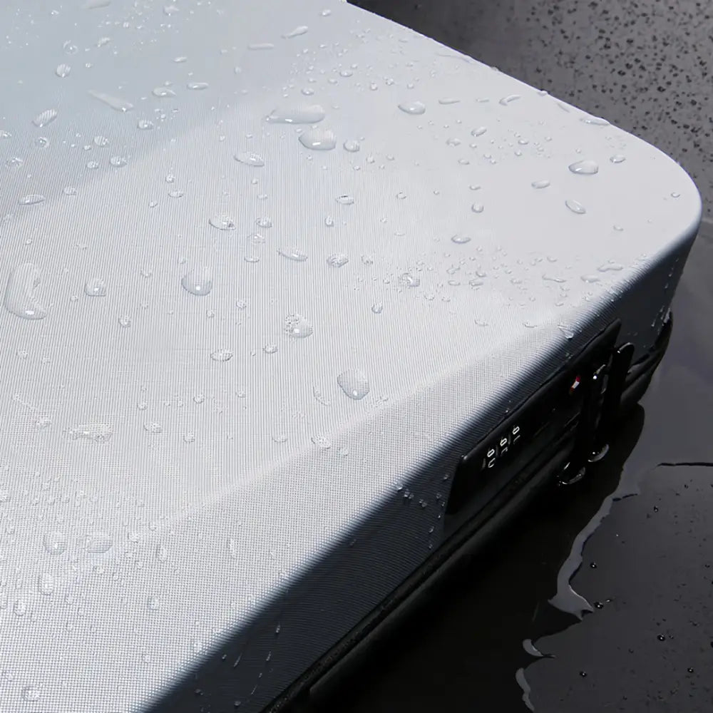 Sac à dos antivol Ultra-Plat SlimGuard avec cadenas TSA intégré et valise étanche gris