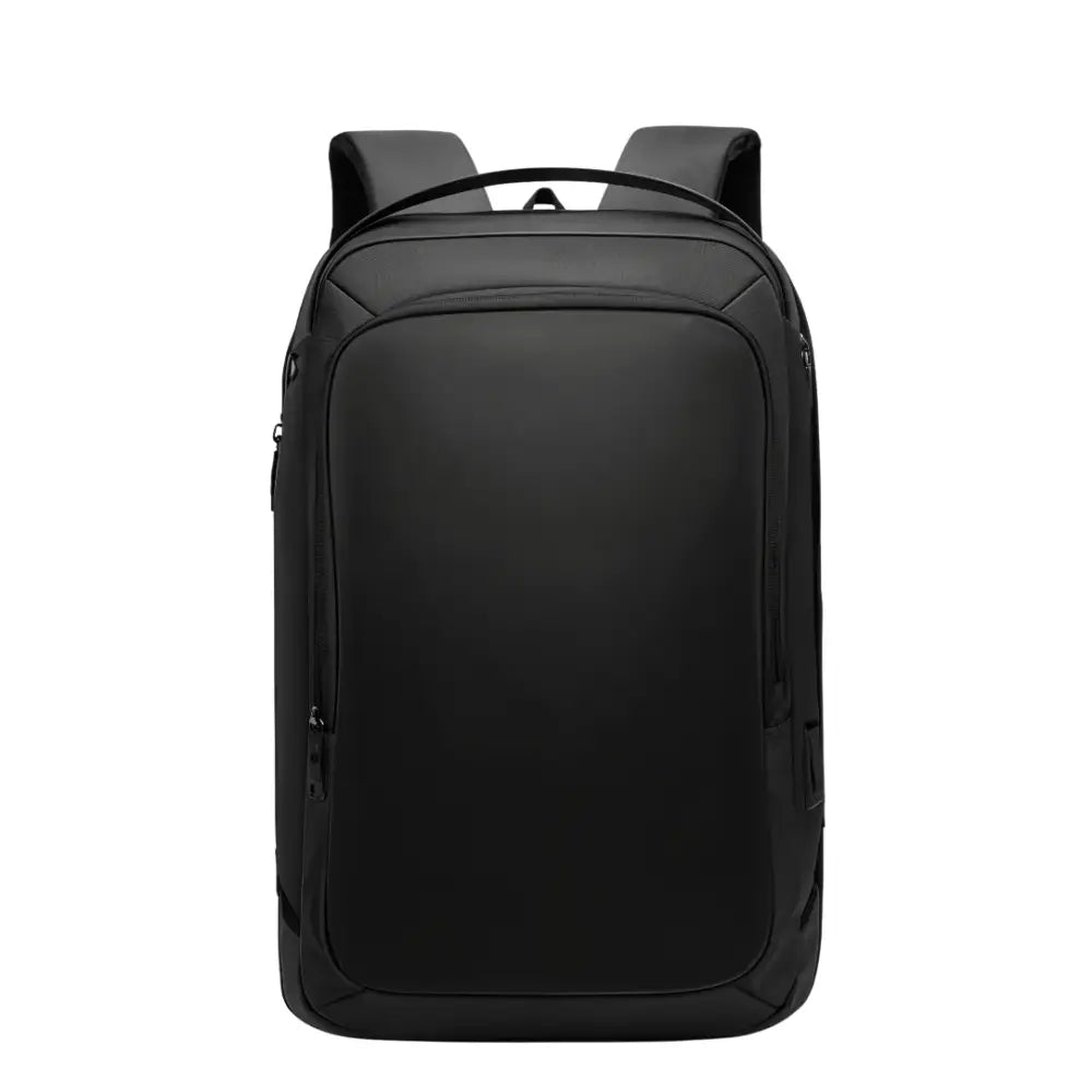 Sac à dos business minimaliste noir pour professionnel et voyageur moderne