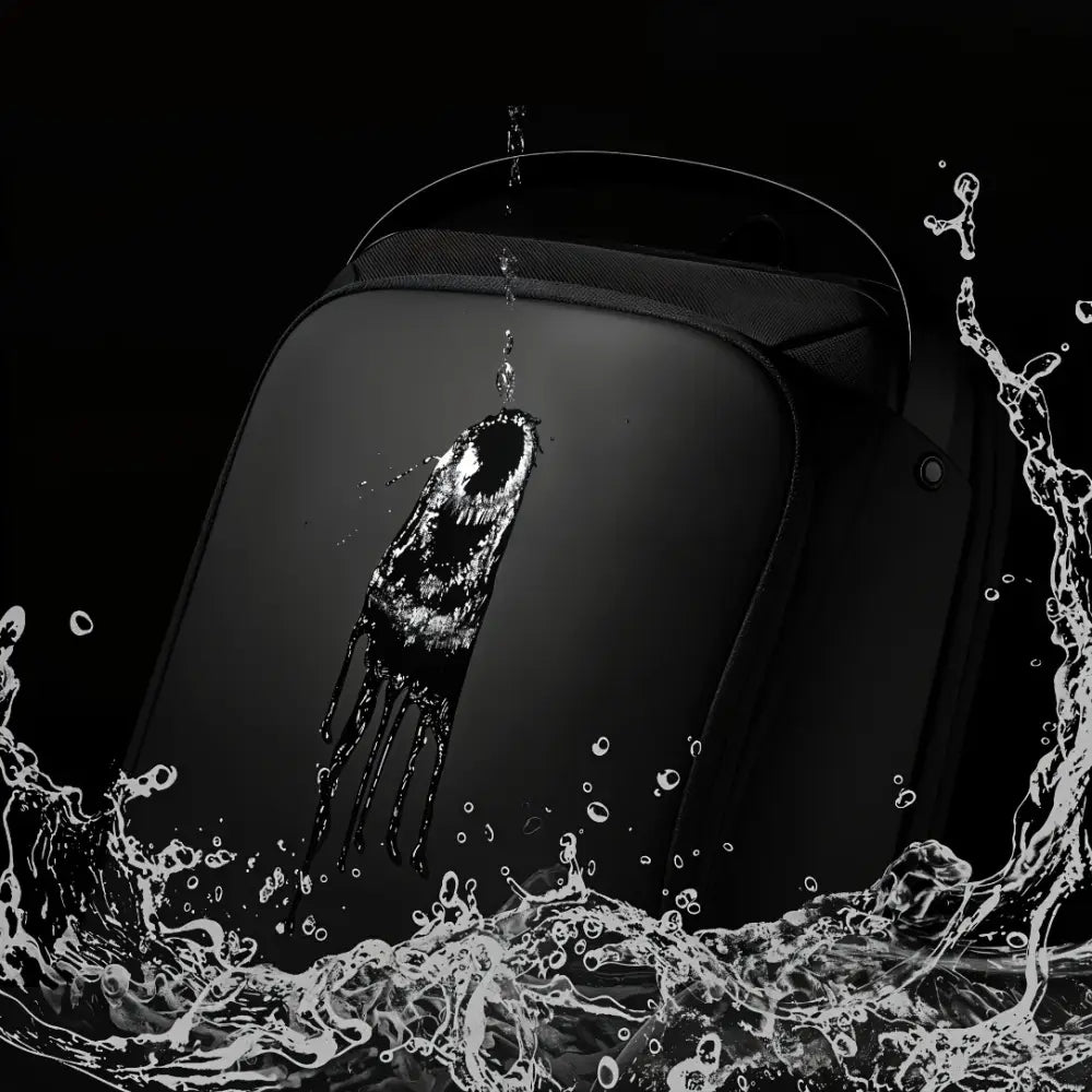 Sac à dos Business WorkPack étanche en noir pour ordinateur et affaires