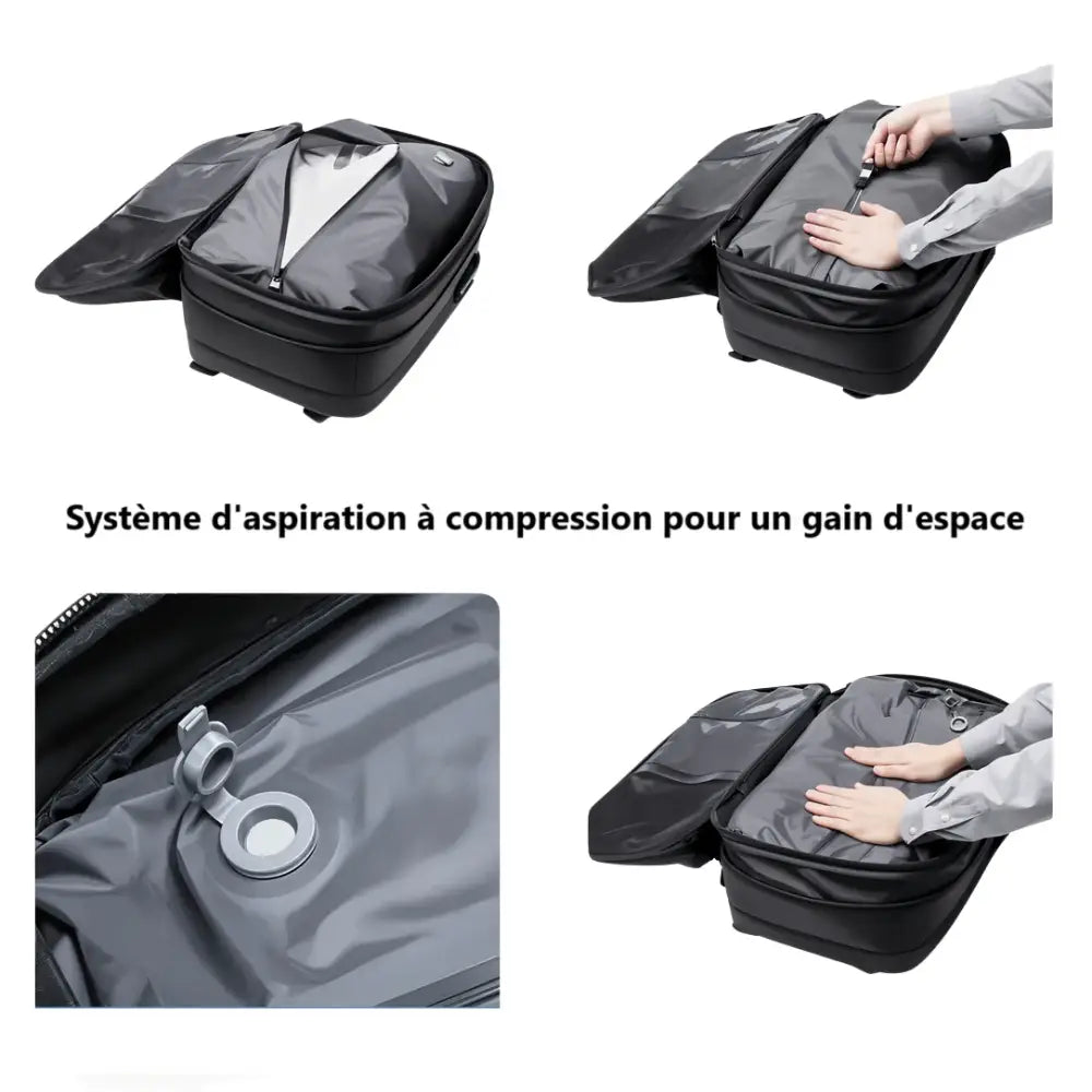 Sac à dos compression sous vide Vacpack pour un voyage léger et organisé