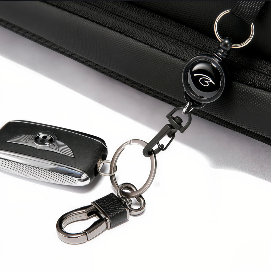 Clé de voiture avec porte-clés rétractable pour Sac à dos connecté Voltis avec port USB