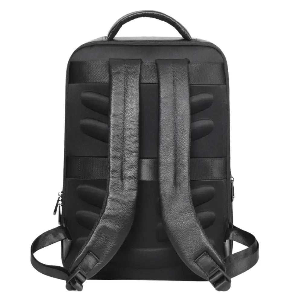 Sac à dos cuir noir homme - Sac en cuir noir pour homme, élégance et style urbain