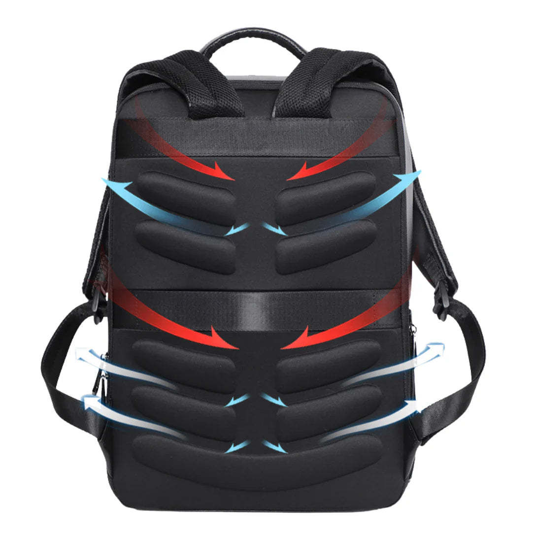 Sac à dos cuir noir homme - obscaro