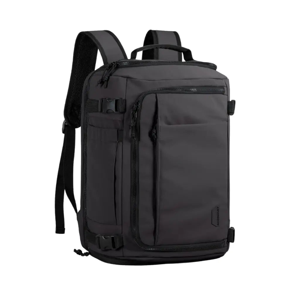 Sac à dos de voyage 40l gris foncé avec plusieurs poches pour AéroTrail