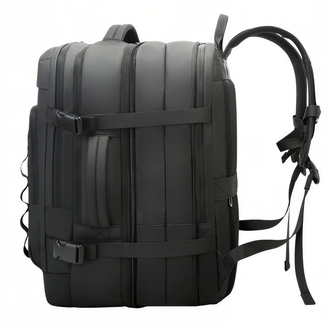 Sac à dos de voyage multi compartiment voynex travel noir pour aventure et pratique