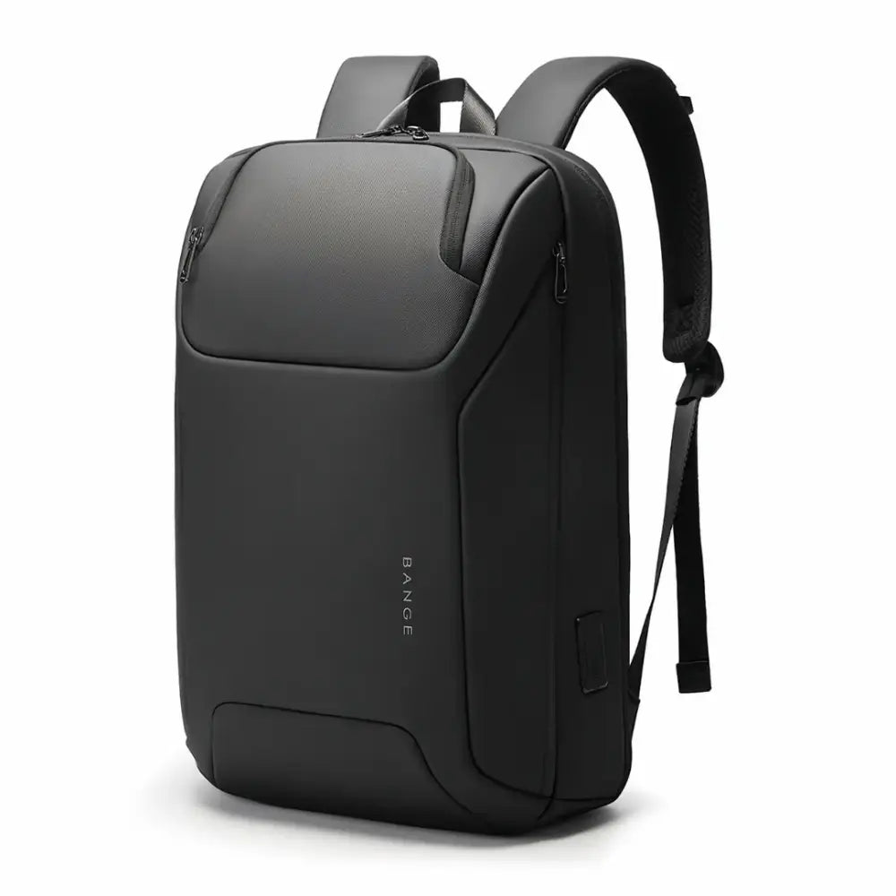 Sac à dos design femme en noir élégant avec bretelles rembourrées