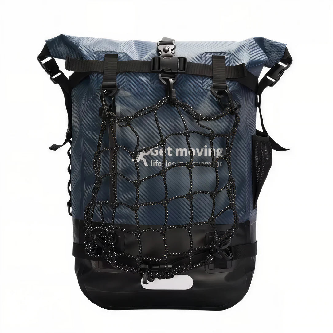 Sac à dos étanche 30 L Getmove X en carbone 500D avec visibilité renforcée