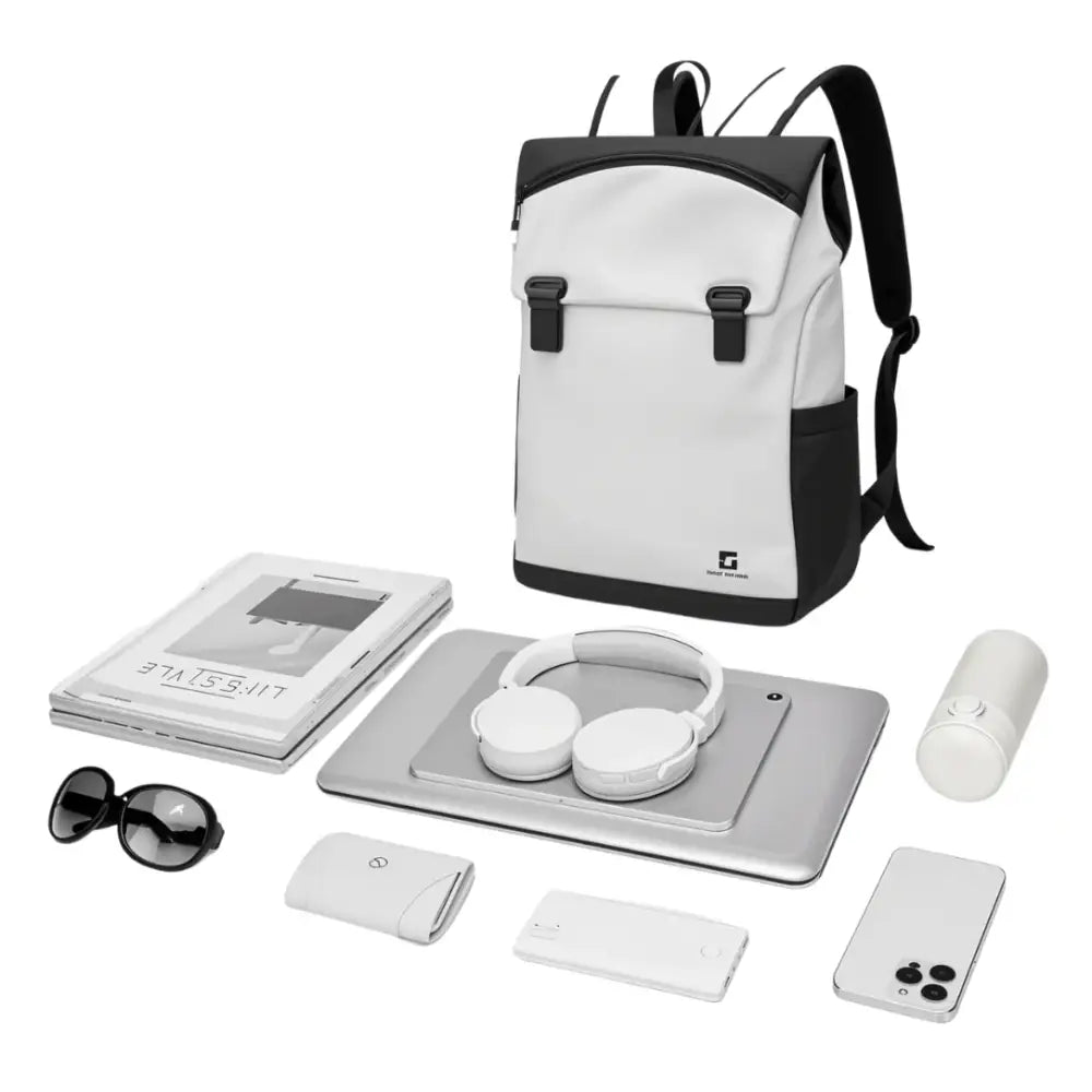 Sac à dos fashion Vogetti avec accessoires, simpose dans le vestiaire contemporain