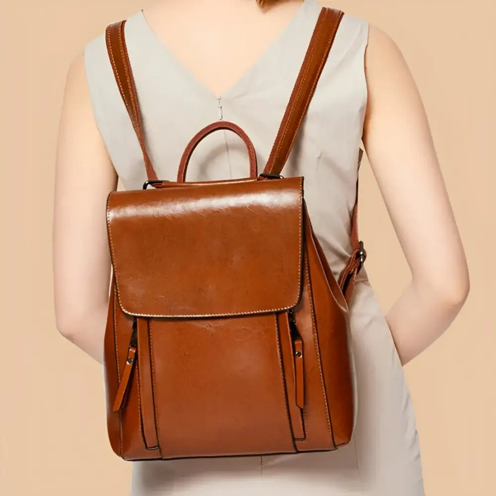 Sac à dos femme cuir chic en similicuir premium pour un style élégant et sophistiqué