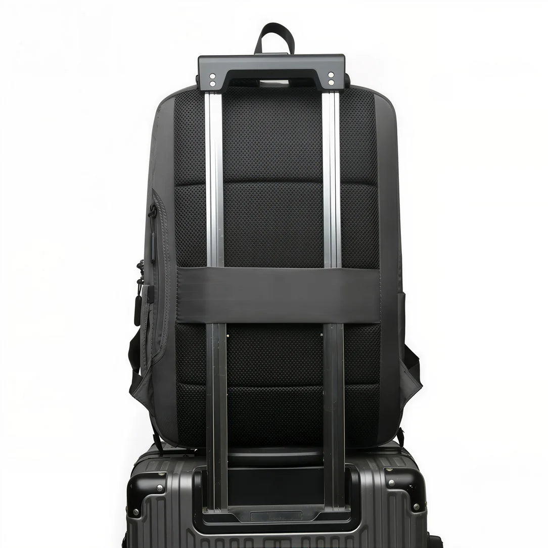 Sac à dos femme léger pour PC Laptiva Air gris sur bagages pour ordinateur portable