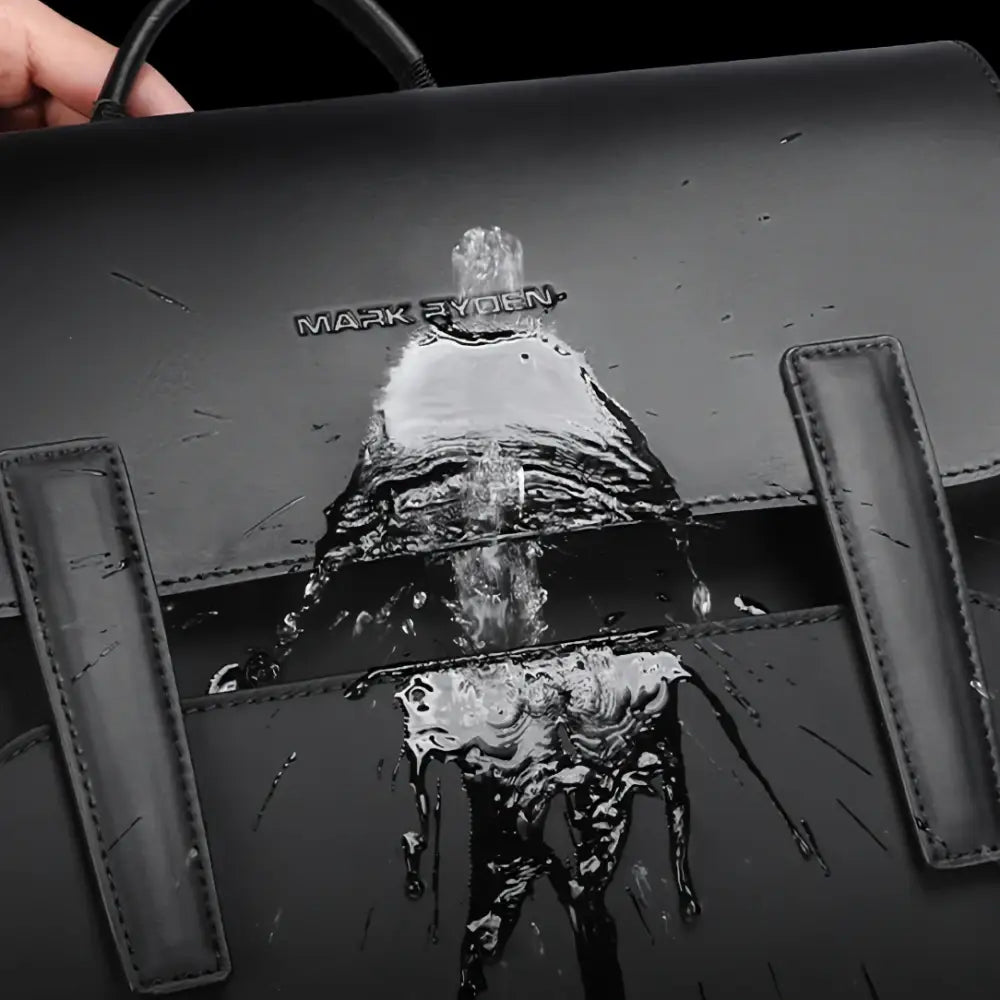 Sacs à dos femme travail ordinateur étanche noir Mobelle