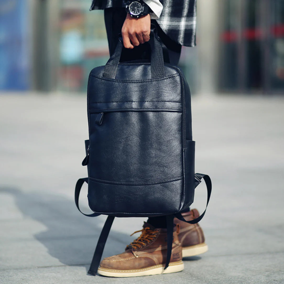 Sac à dos homme en similicuir - ebonor