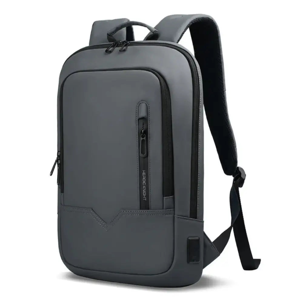 Sac à dos ordinateur 14 pouces Aéro I en gris minimaliste pour ordinateur portable