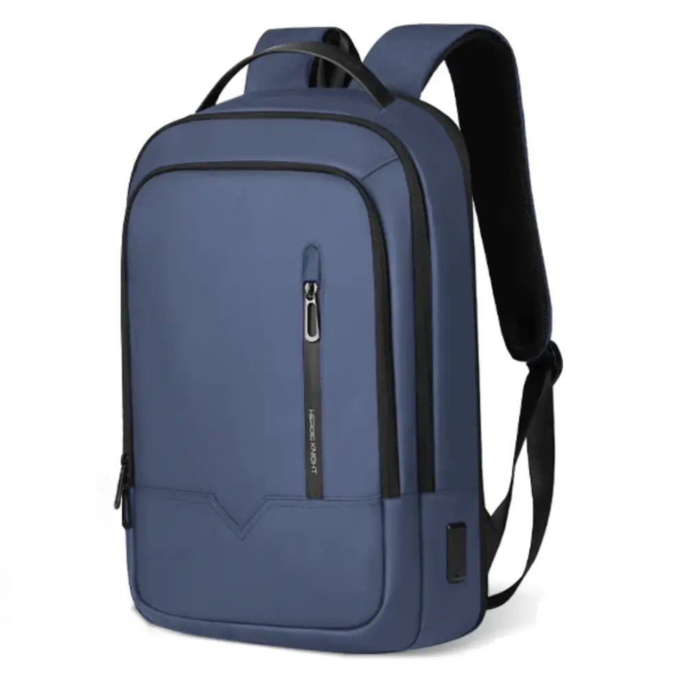 Sac à dos ordinateur 15 pouces imperméable Aéro II avec un design bleu moderne