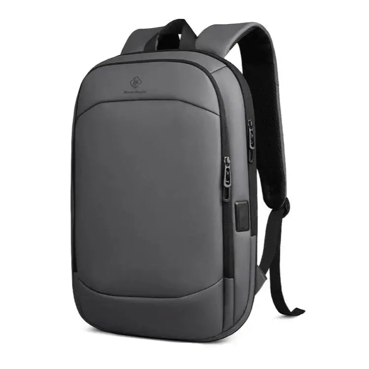 Sac à dos ordinateur 17 pouces femme en gris minimaliste pour femme élégante