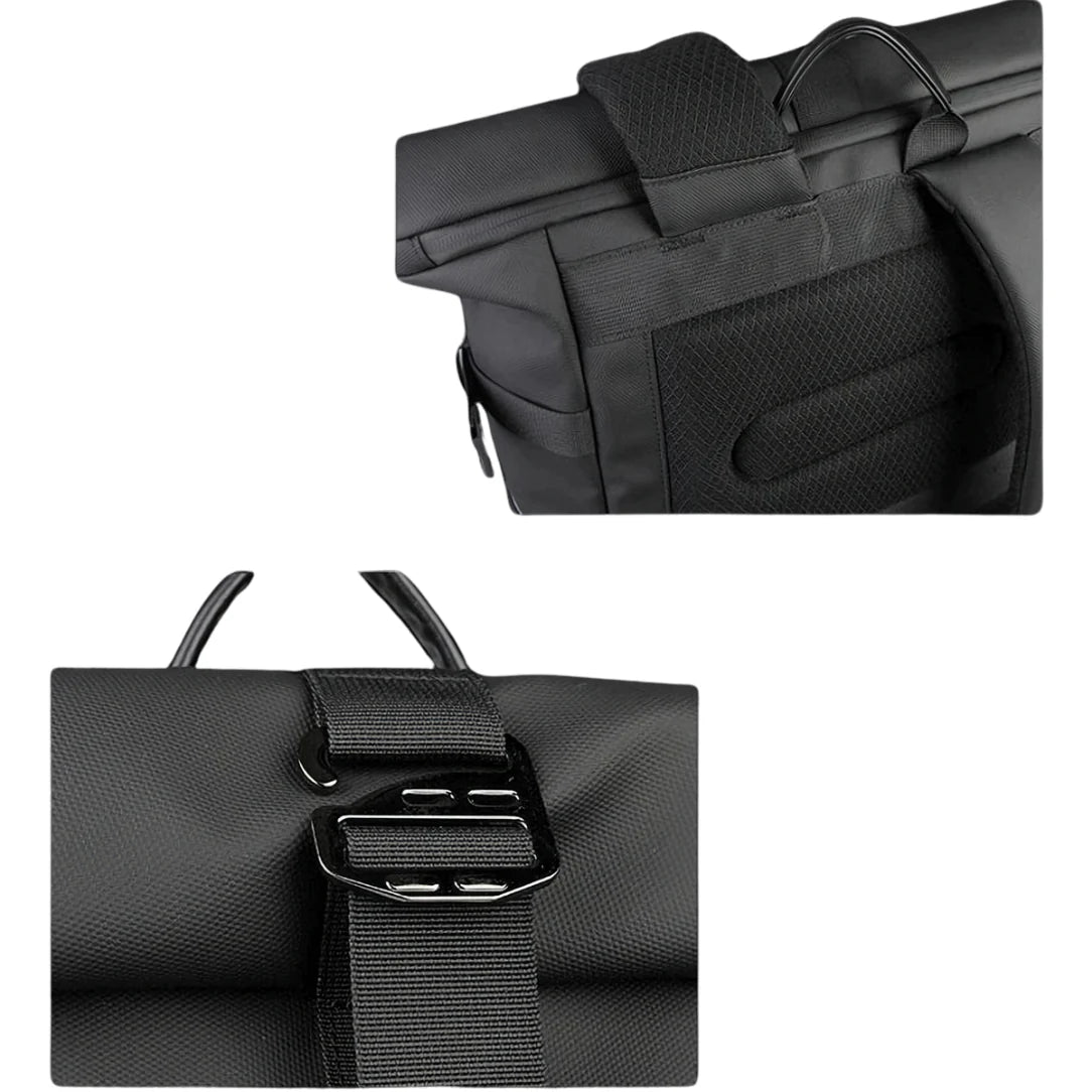 Sac à dos noir.