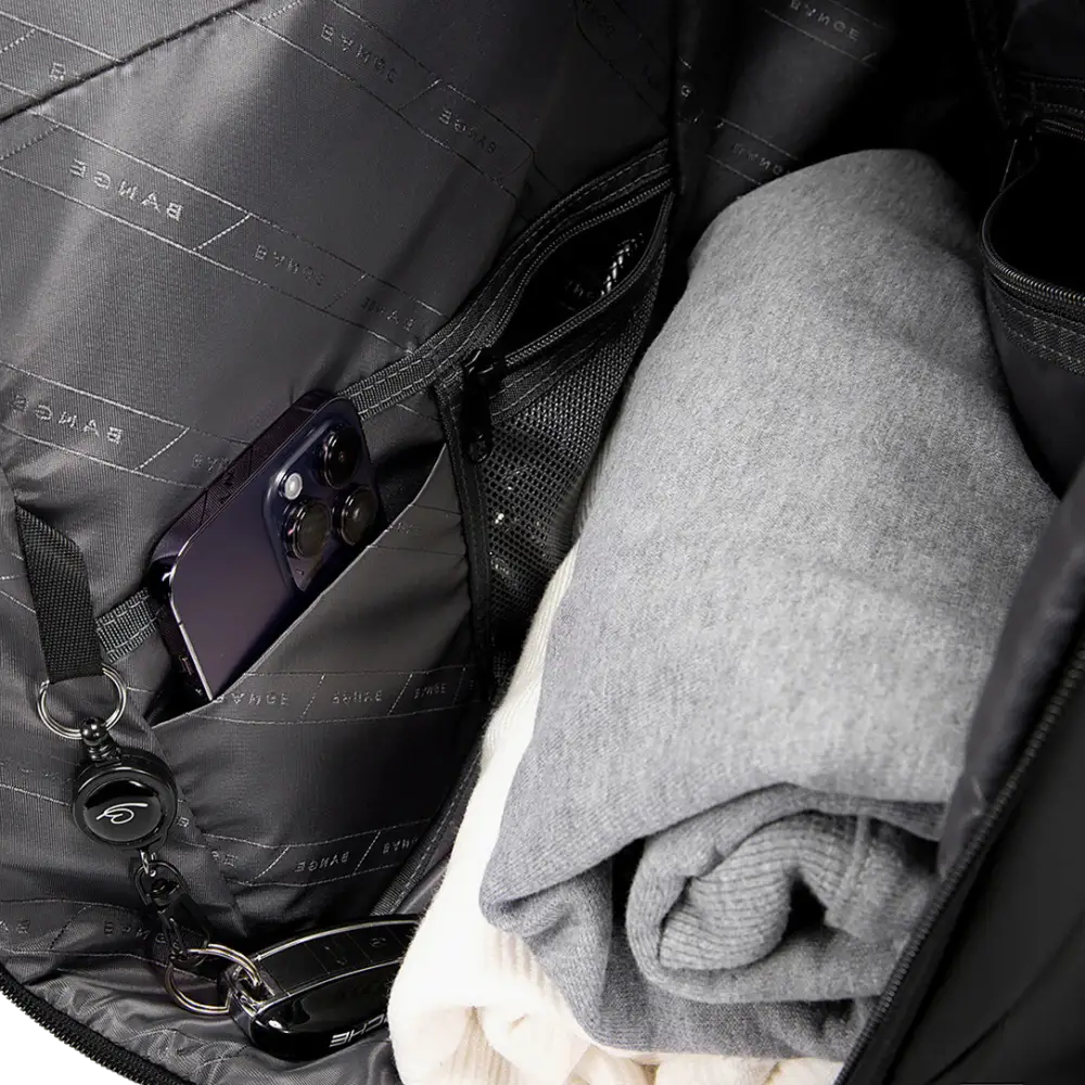 Sac à dos ordinateur femme imperméable HydraClass I ouvert, pratique et élégant