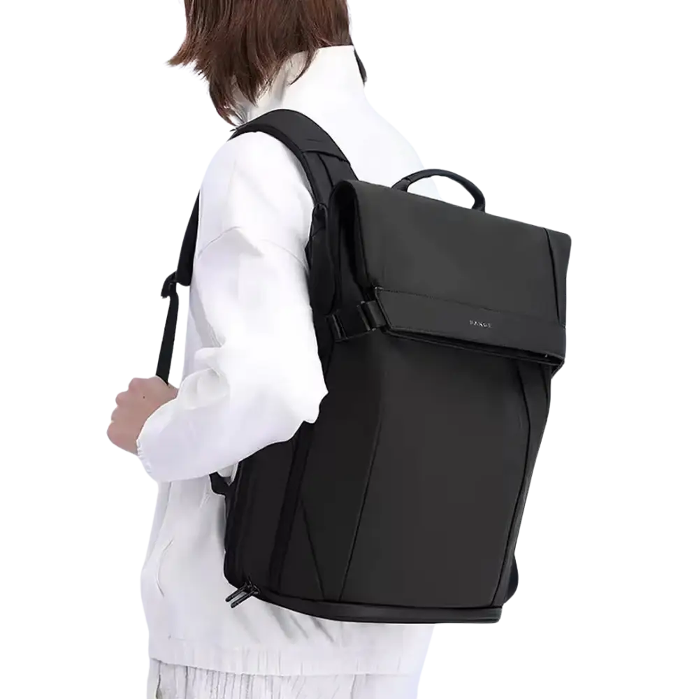 Sac à dos ordinateur femme imperméable HydraClass I avec rabat et fermeture sécurisée