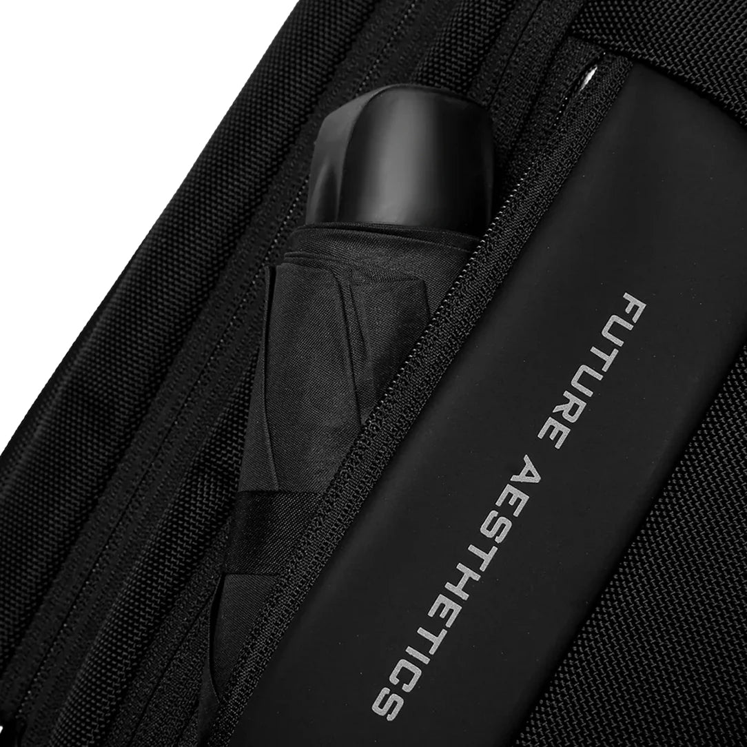 Sac à dos ordinateur homme 17 pouces Titan doté d’un design pratique avec parapluie noir pliable