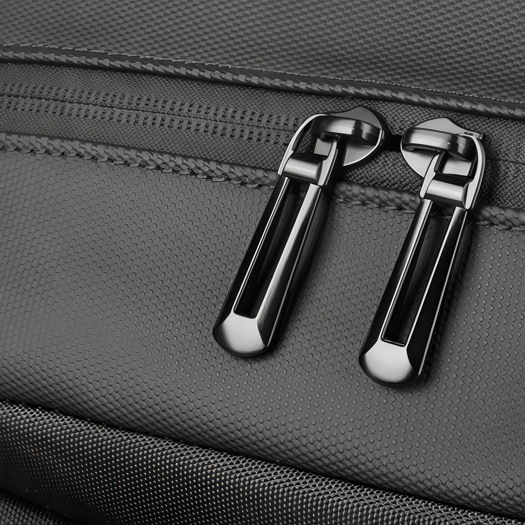 Sacs à dos ordinateur noir Black Edition avec deux tirettes en métal foncé pour noir black edition