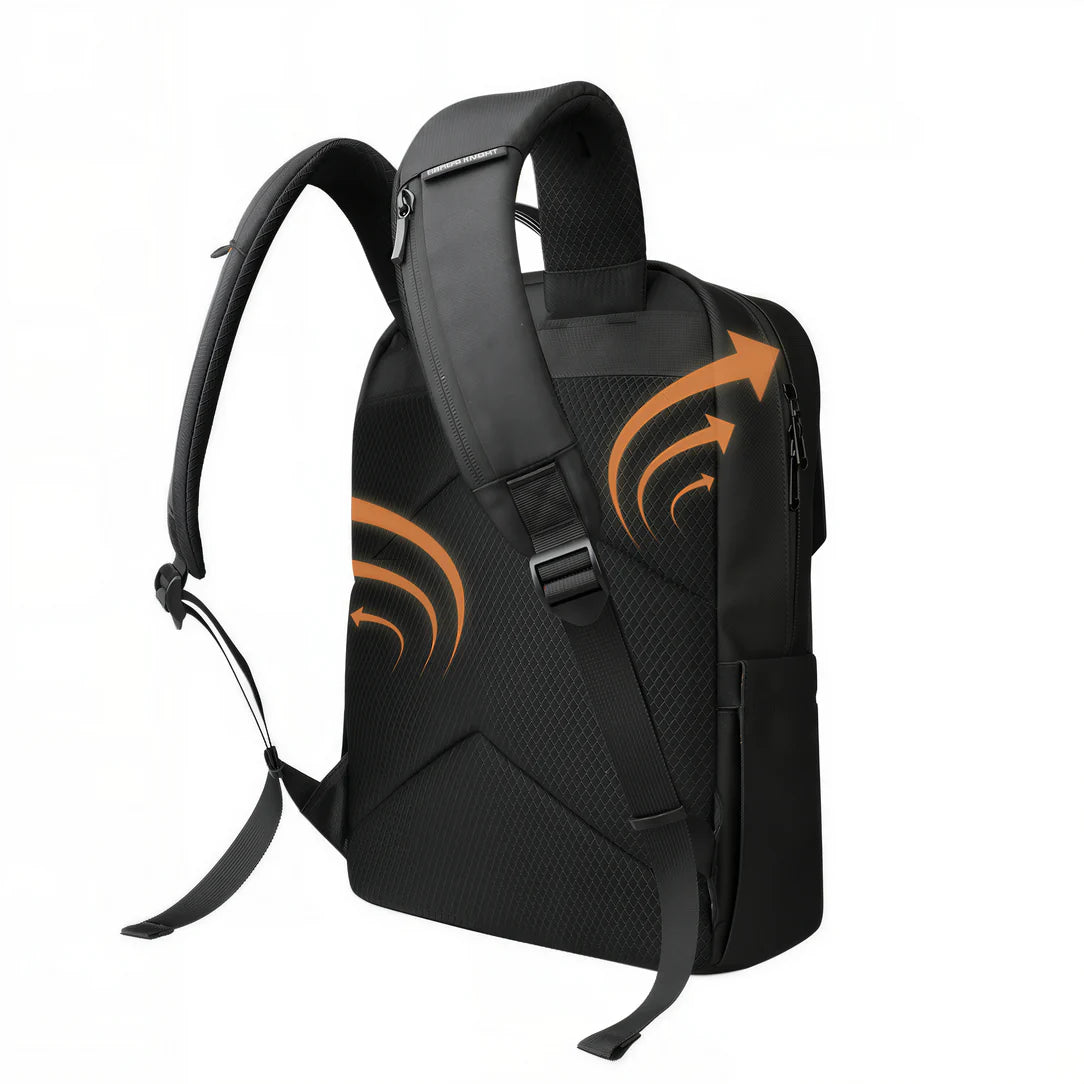 Sac à dos ordinateur noir Black Edition avec ventilation arrows pour confort optimal