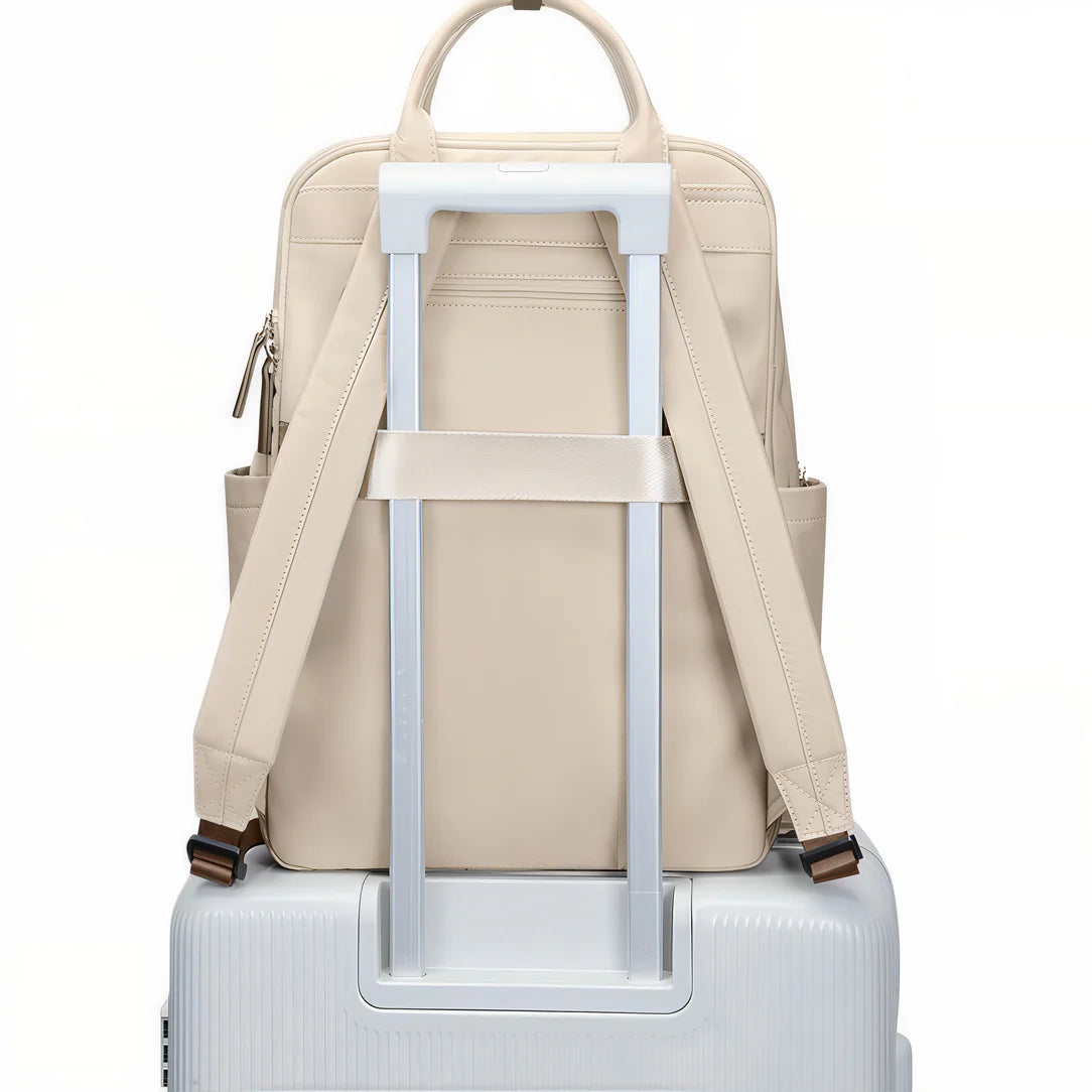 Sac à dos pratique femme golf femina beige sur bagages pour besoin d’un style et confort