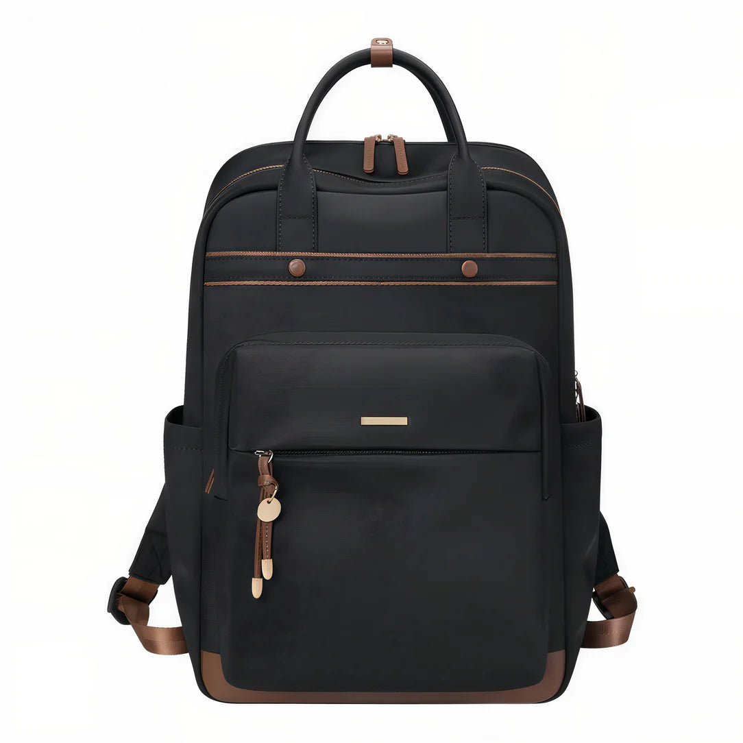 Sac à dos pratique femme Golf Femina avec noir et accents marron pour femme golf