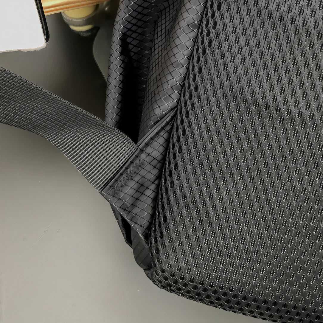 Sac à dos roll top de ville Xpac avec mesh noir pour un style urbain durable