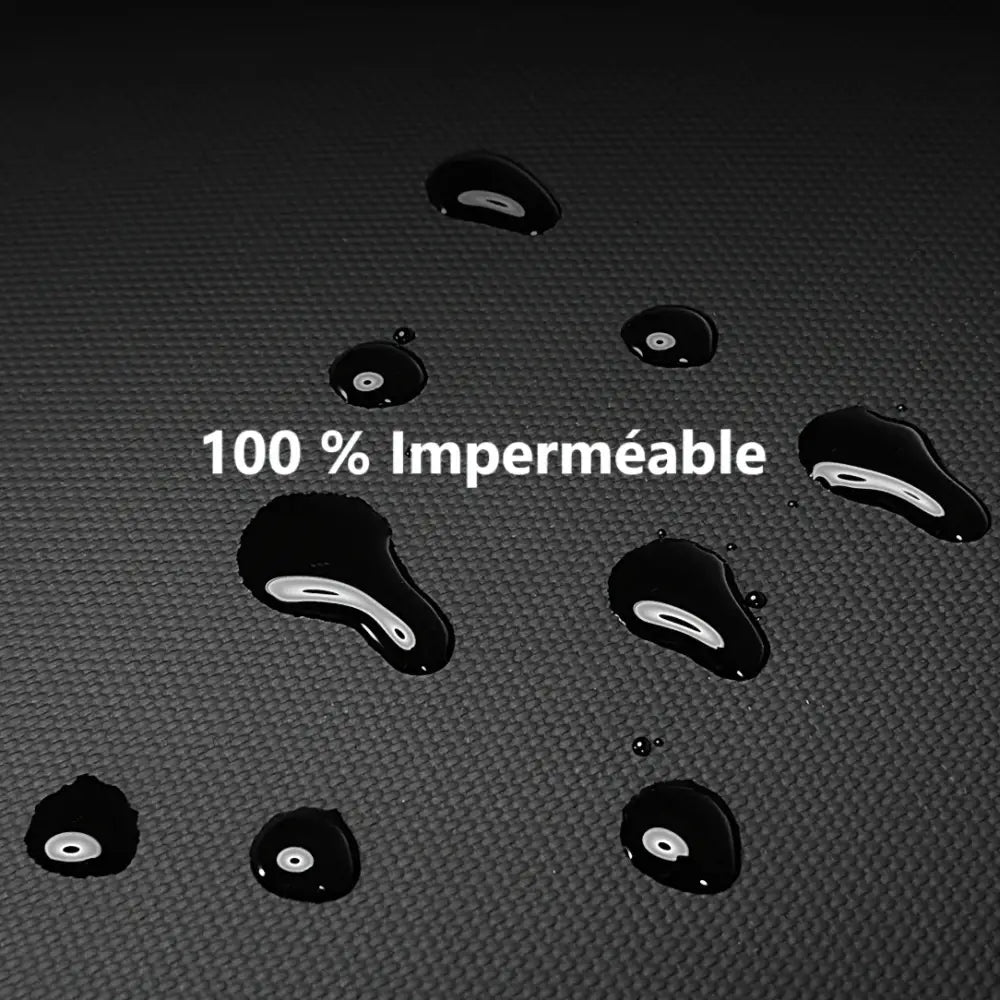 Matériau imperméable avec gouttes d’eau pour Sac à dos sécurisé SecurePack II