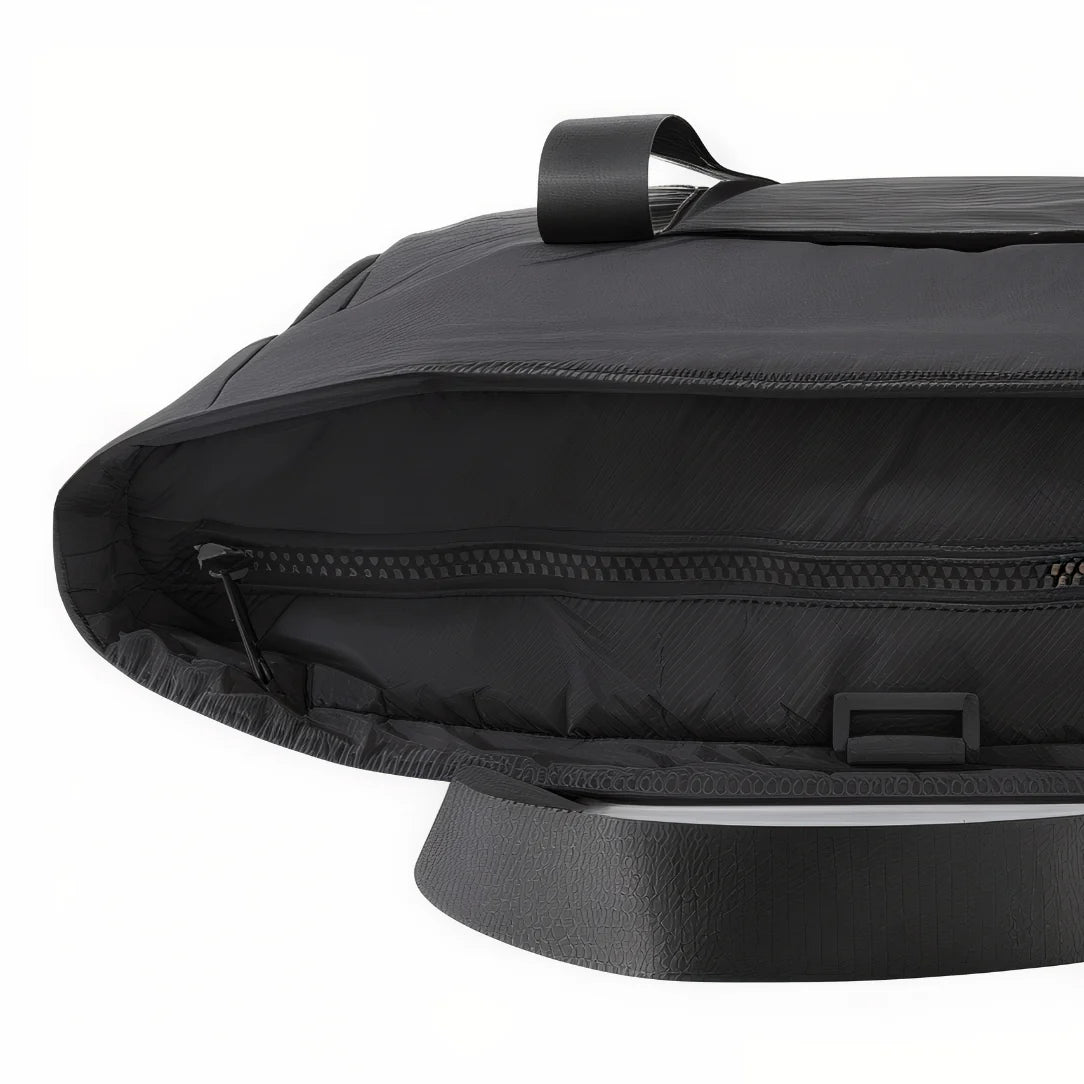 Sac à main de cours lycée avec compartiment zip ouvert, design moderne et pratique