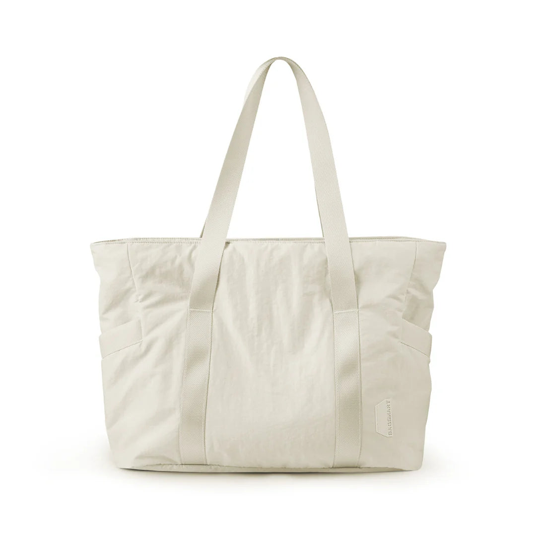 Sac à main Off-white avec bandoulière pour cours lycée, moderne et pratique