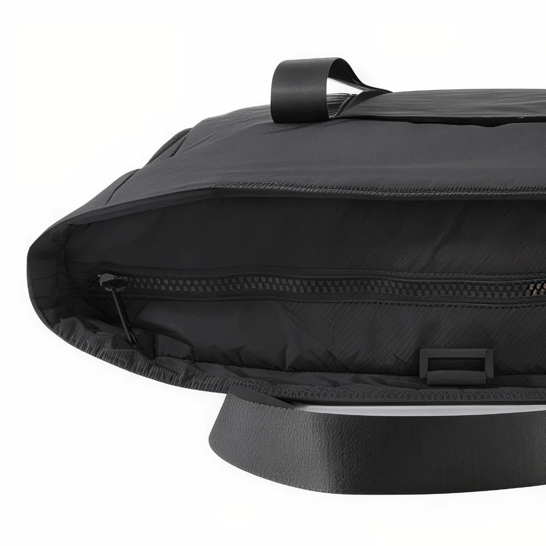 Sac à main de cours lycée avec compartiment zip ouvert, design moderne et pratique
